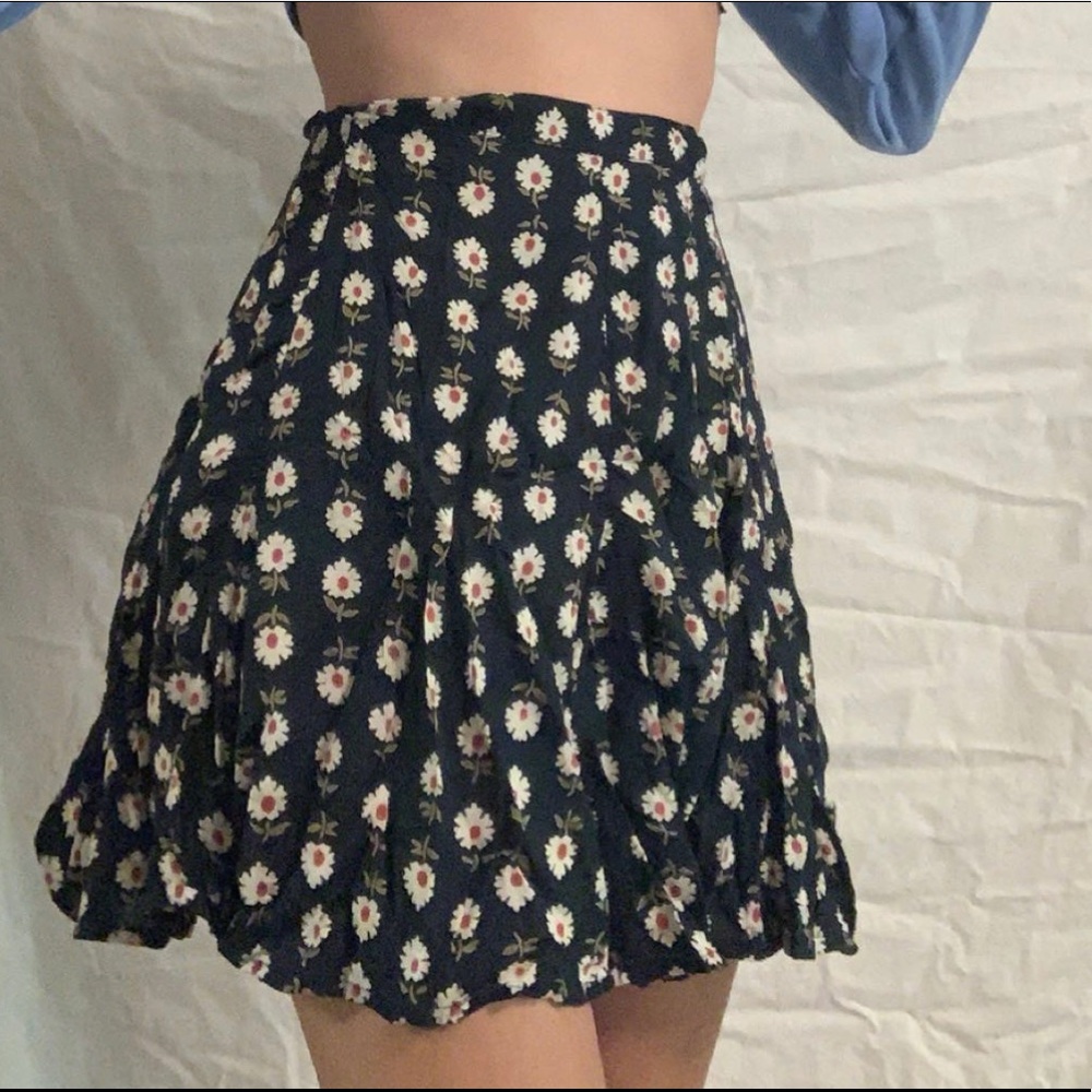 floral billabong skirt